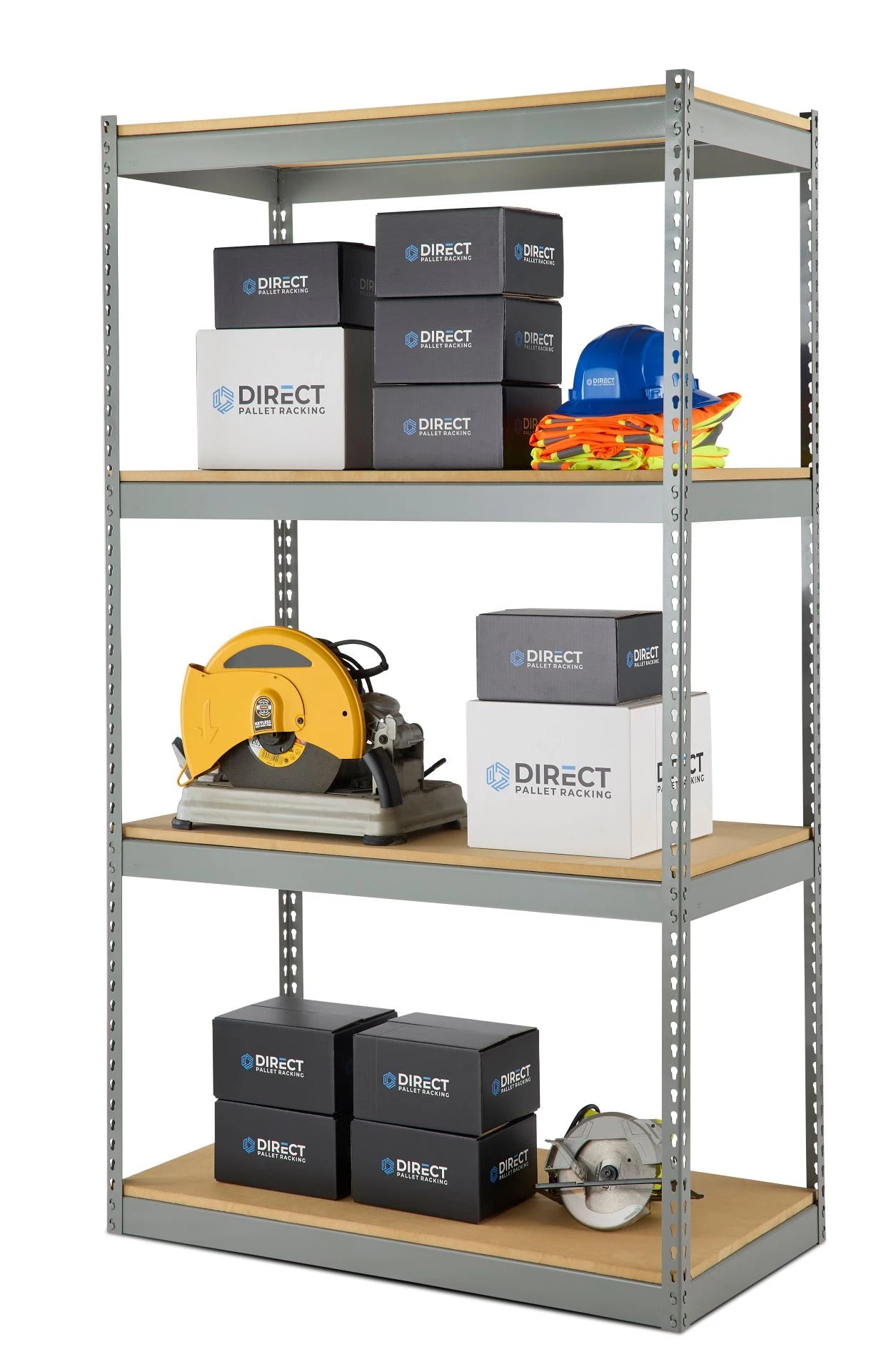 Industrial Rivet Shelving