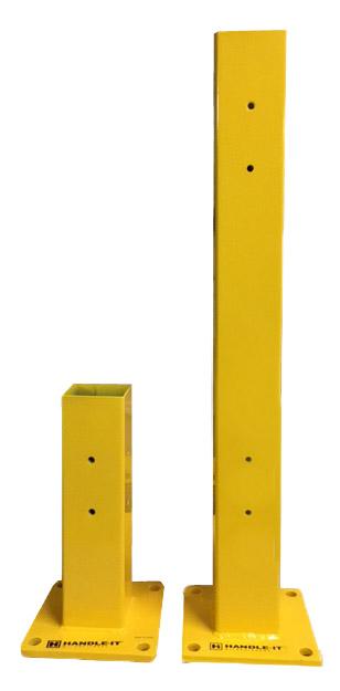 Double Safety Guard Rail Column