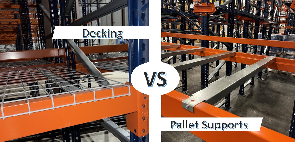A Guide on Wire Decking Vs. Pallet Supports