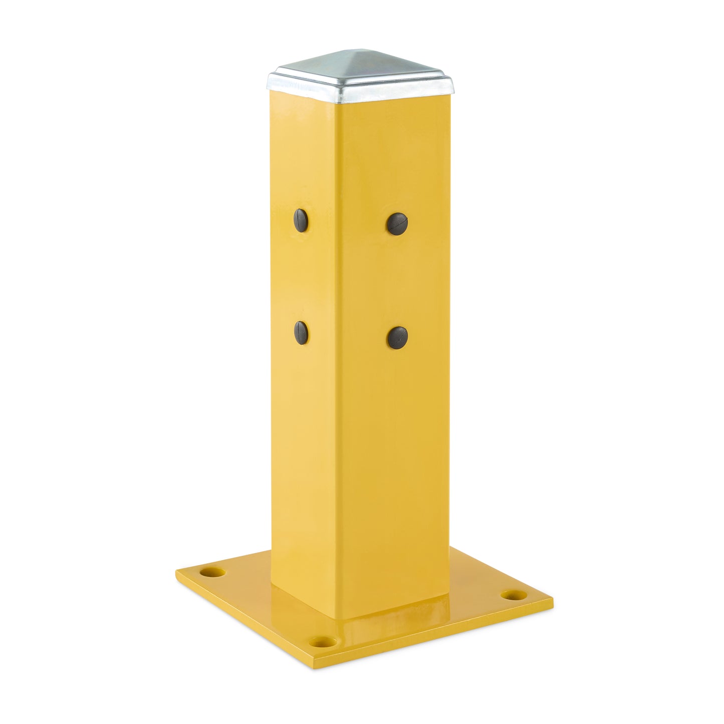 Single Safety Guard Rail Column