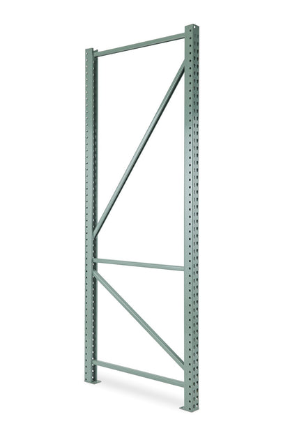 Pallet Rack Teardrop Style - Welded Frames (Green)