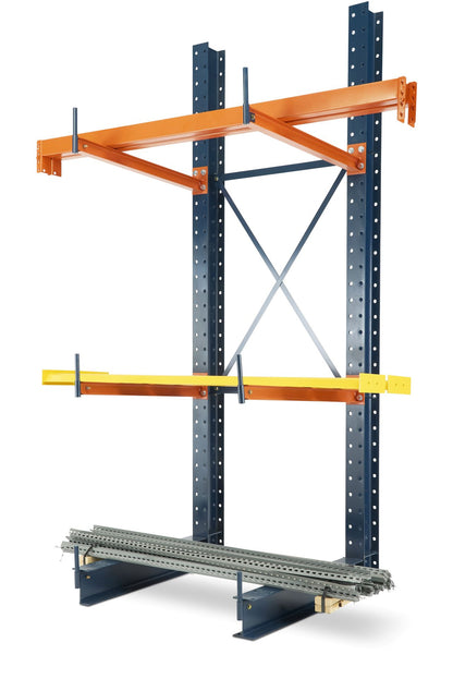 192"H x 56"W Cantilever Racking Bay