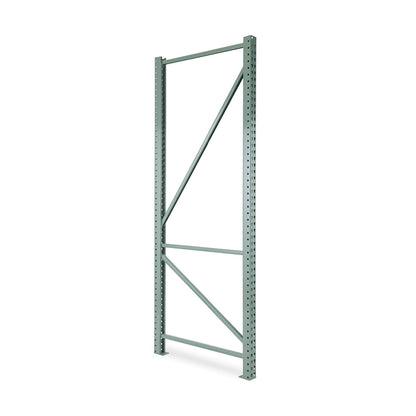 Pallet Rack Teardrop Style - Welded Frames (Green)